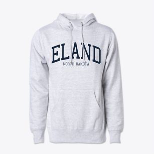 Eland North Dakota Traditional Cotton Hoodie Sweatshirt