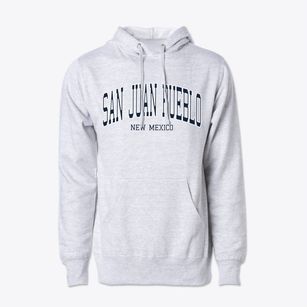 San Juan Pueblo New Mexico Traditional Cotton Hoodie Sweatshirt