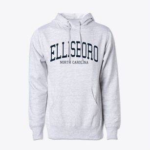 Ellisboro North Carolina Traditional Cotton Hoodie Sweatshirt