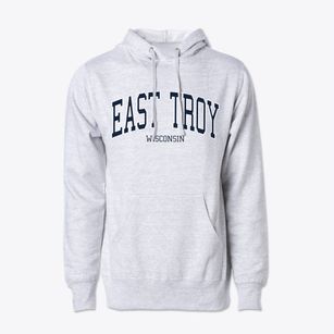 East Troy Wisconsin Traditional Cotton Hoodie Sweatshirt