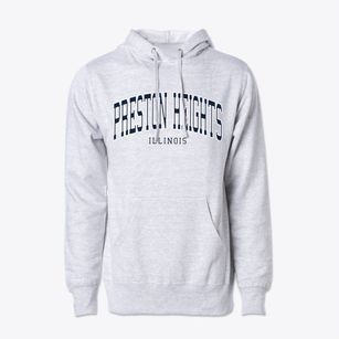 Preston Heights Illinois Traditional Cotton Hoodie Sweatshirt