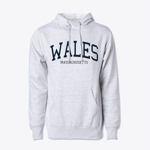 Wales Massachusetts Traditional Cotton Hoodie Sweatshirt