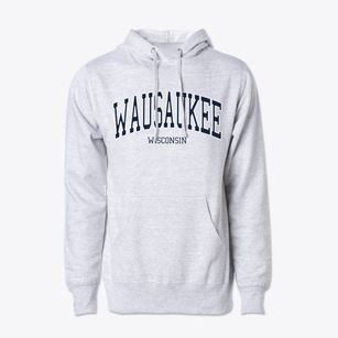 Wausaukee Wisconsin Traditional Cotton Hoodie Sweatshirt