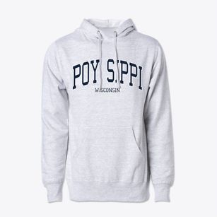 Poy Sippi Wisconsin Traditional Cotton Hoodie Sweatshirt