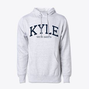 Kyle South Dakota Traditional Cotton Hoodie Sweatshirt