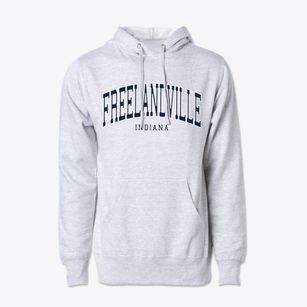 Freelandville Indiana Traditional Cotton Hoodie Sweatshirt