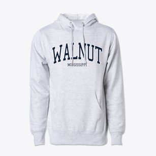 Walnut Mississippi Traditional Cotton Hoodie Sweatshirt