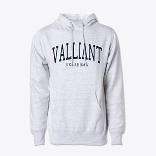 Valliant Oklahoma Traditional Cotton Hoodie Sweatshirt