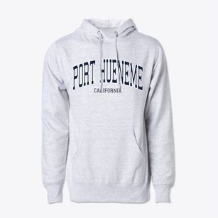 Port Hueneme California Traditional Cotton Hoodie Sweatshirt