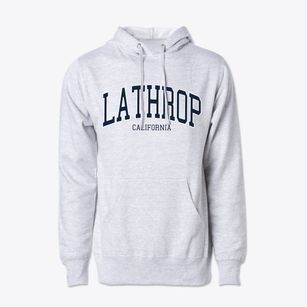 Lathrop California Traditional Cotton Hoodie Sweatshirt