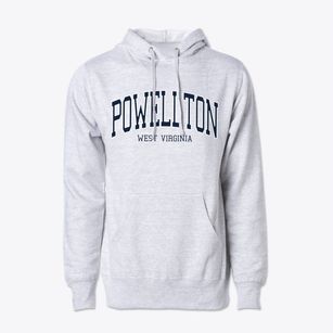 Powellton West Virginia Traditional Cotton Hoodie Sweatshirt