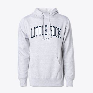 Little Rock Iowa Traditional Cotton Hoodie Sweatshirt