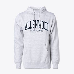 Allenwood Pennsylvania Traditional Cotton Hoodie Sweatshirt