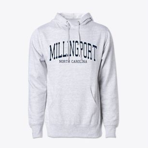 Millingport North Carolina Traditional Cotton Hoodie Sweatshirt