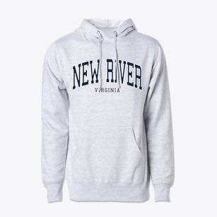 New River Virginia Traditional Cotton Hoodie Sweatshirt
