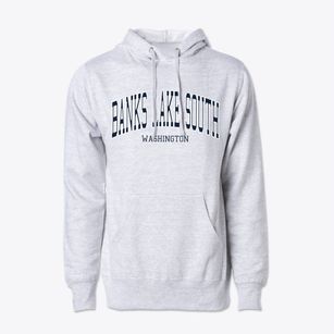 Banks Lake South Washington Traditional Cotton Hoodie Sweatshirt