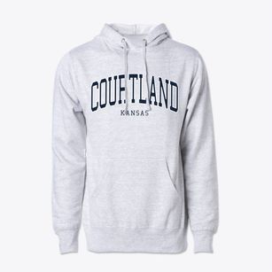 Courtland Kansas Traditional Cotton Hoodie Sweatshirt