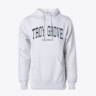 Troy Grove Illinois Traditional Cotton Hoodie Sweatshirt