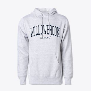 Willowbrook Kansas Traditional Cotton Hoodie Sweatshirt