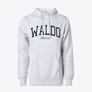 Waldo Kansas Traditional Cotton Hoodie Sweatshirt