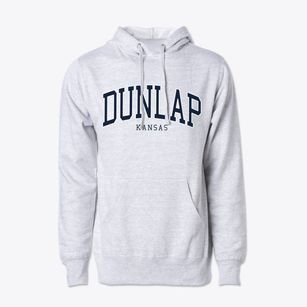 Dunlap Kansas Traditional Cotton Hoodie Sweatshirt