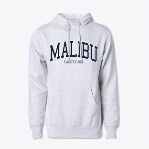 Malibu California Traditional Cotton Hoodie Sweatshirt