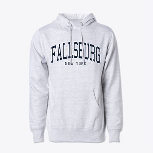 Fallsburg New York Traditional Cotton Hoodie Sweatshirt