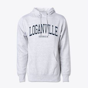 Loganville Georgia Traditional Cotton Hoodie Sweatshirt
