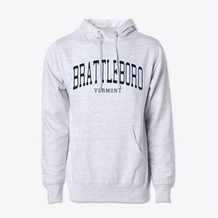 Brattleboro Vermont Traditional Cotton Hoodie Sweatshirt