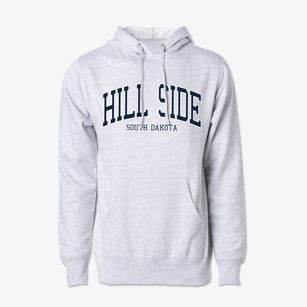 Hill Side South Dakota Traditional Cotton Hoodie Sweatshirt