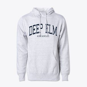 Deep Elm Arkansas Traditional Cotton Hoodie Sweatshirt