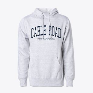 Cable Road New Hampshire Traditional Cotton Hoodie Sweatshirt