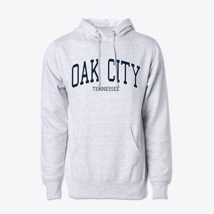Oak City Tennessee Traditional Cotton Hoodie Sweatshirt