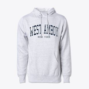West Amboy New York Traditional Cotton Hoodie Sweatshirt