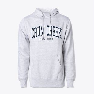 Crum Creek New York Traditional Cotton Hoodie Sweatshirt
