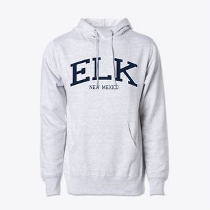 Elk New Mexico Traditional Cotton Hoodie Sweatshirt