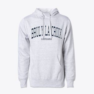 Bruly La Croix Louisiana Traditional Cotton Hoodie Sweatshirt