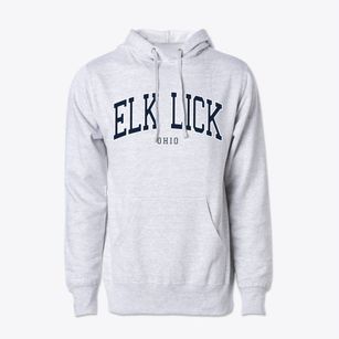 Elk Lick Ohio Traditional Cotton Hoodie Sweatshirt