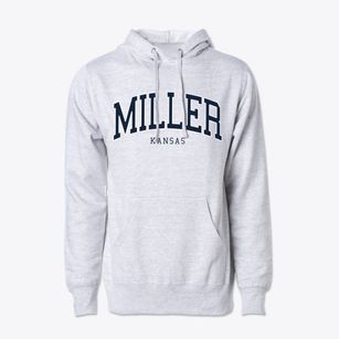 Miller Kansas Traditional Cotton Hoodie Sweatshirt