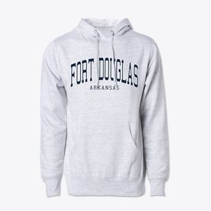 Fort Douglas Arkansas Traditional Cotton Hoodie Sweatshirt