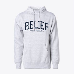 Relief North Carolina Traditional Cotton Hoodie Sweatshirt