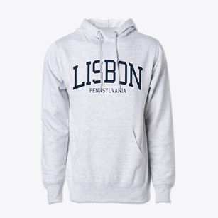 Lisbon Pennsylvania Traditional Cotton Hoodie Sweatshirt