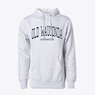 Old Wauconda Washington Traditional Cotton Hoodie Sweatshirt