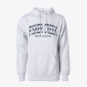 Fisher Creek North Carolina Traditional Cotton Hoodie Sweatshirt
