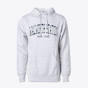 Walworth Station New York Traditional Cotton Hoodie Sweatshirt