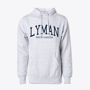 Lyman North Carolina Traditional Cotton Hoodie Sweatshirt