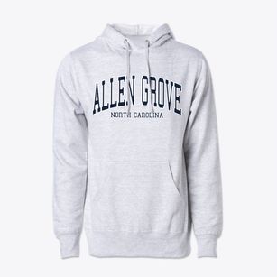 Allen Grove North Carolina Traditional Cotton Hoodie Sweatshirt