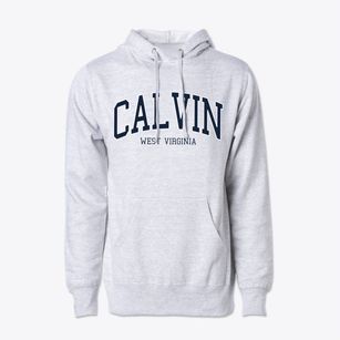 Calvin West Virginia Traditional Cotton Hoodie Sweatshirt