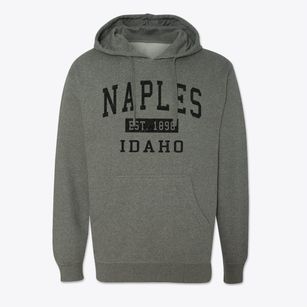 Naples Idaho Classic Established Cotton Hoodie Sweatshirt