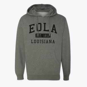 Eola Louisiana Classic Established Cotton Hoodie Sweatshirt